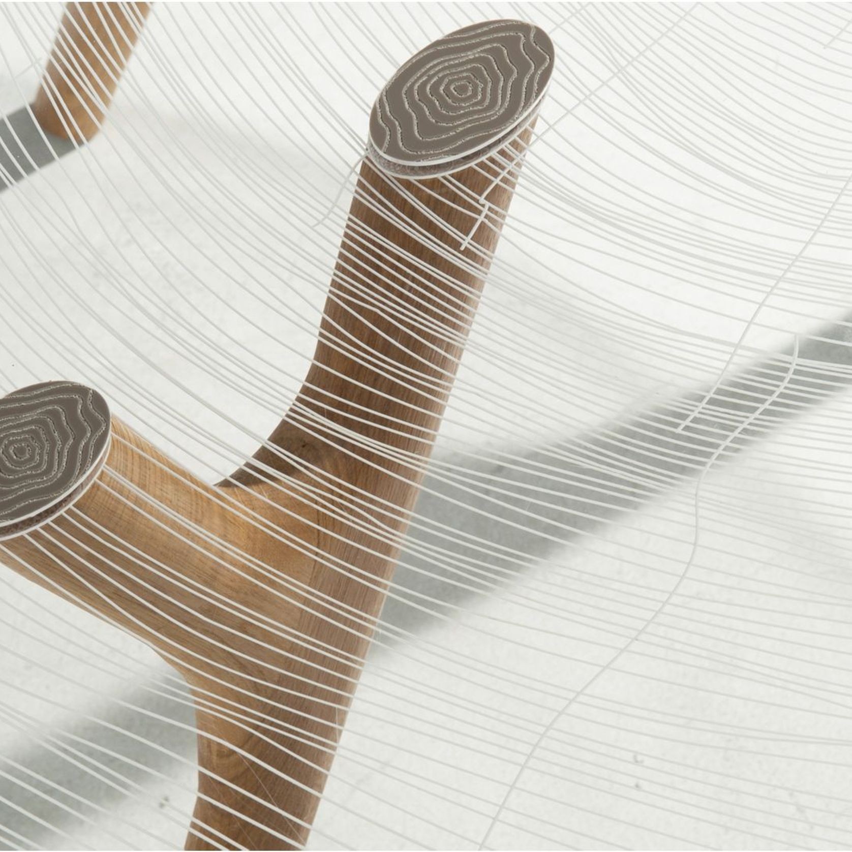 Plexiwood Outdoor Round Dining Table gallery detail image