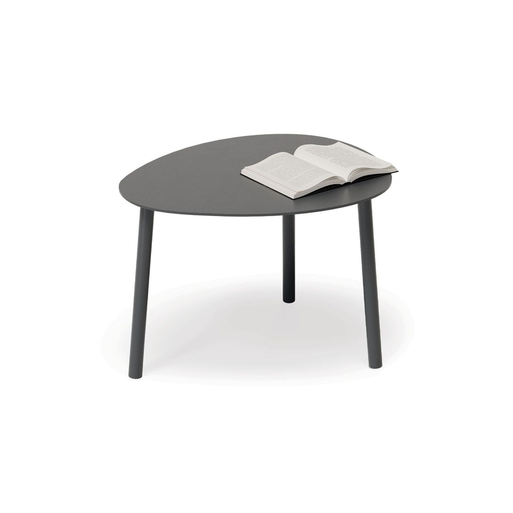 Cetara Side Table - Outdoor - Charcoal gallery detail image