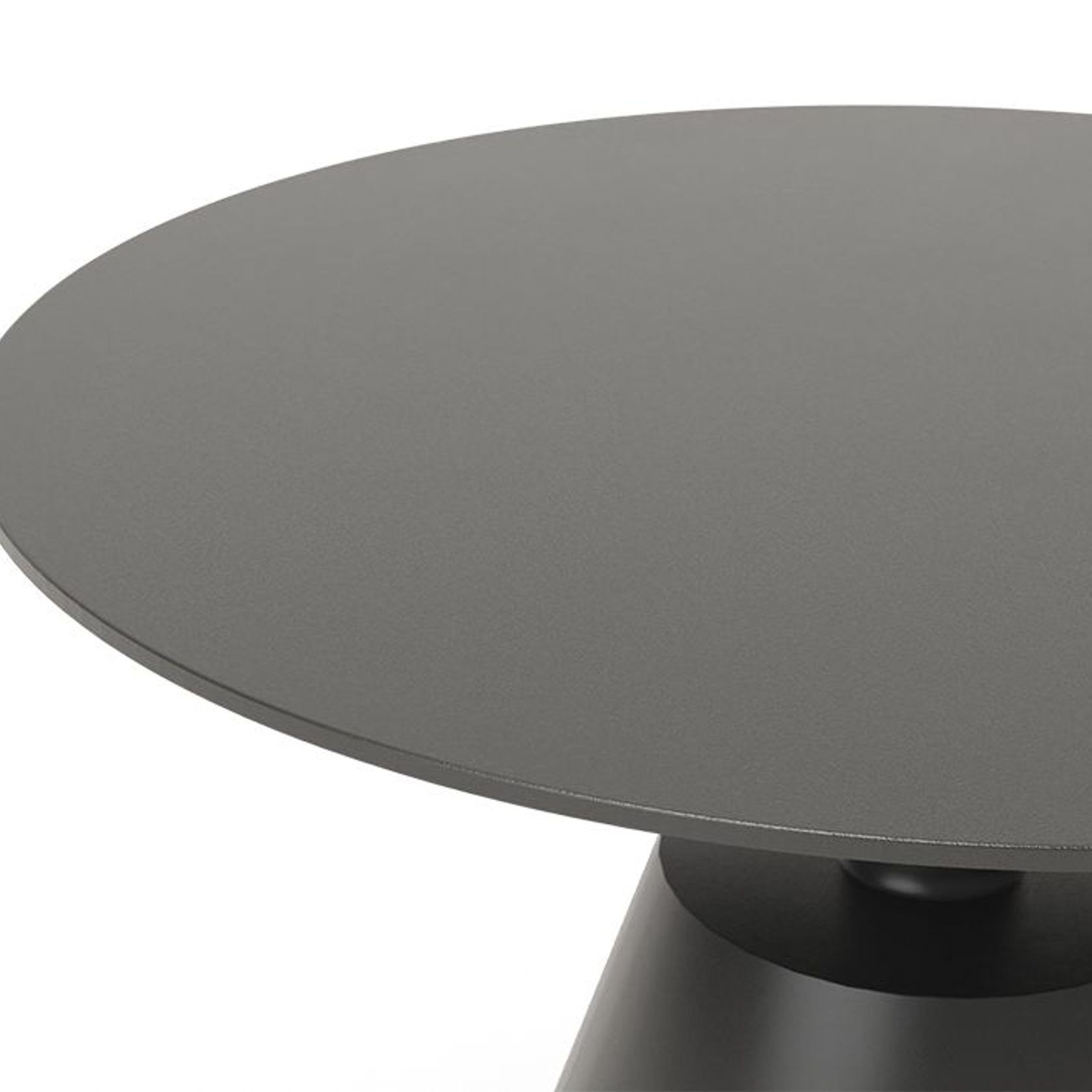 Corvo Outdoor Side Table - Charcoal gallery detail image