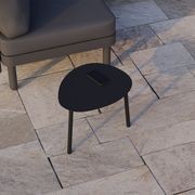 Cetara Side Table - Outdoor - Black gallery detail image