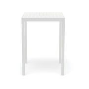 Halki Table - Outdoor - High Bar - Matt White 77 x 77cm gallery detail image