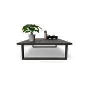 Vivara Outdoor Coffee Table - 142x85cm - Charcoal gallery detail image