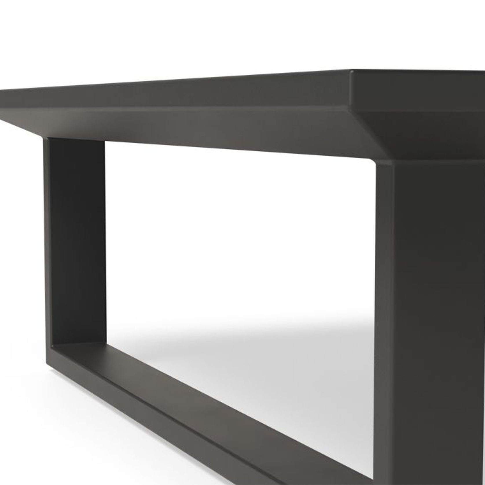 Vivara Outdoor Coffee Table - 142x85cm - Charcoal gallery detail image