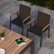 Vydel Table - Outdoor - 160cm x 100cm - Charcoal gallery detail image