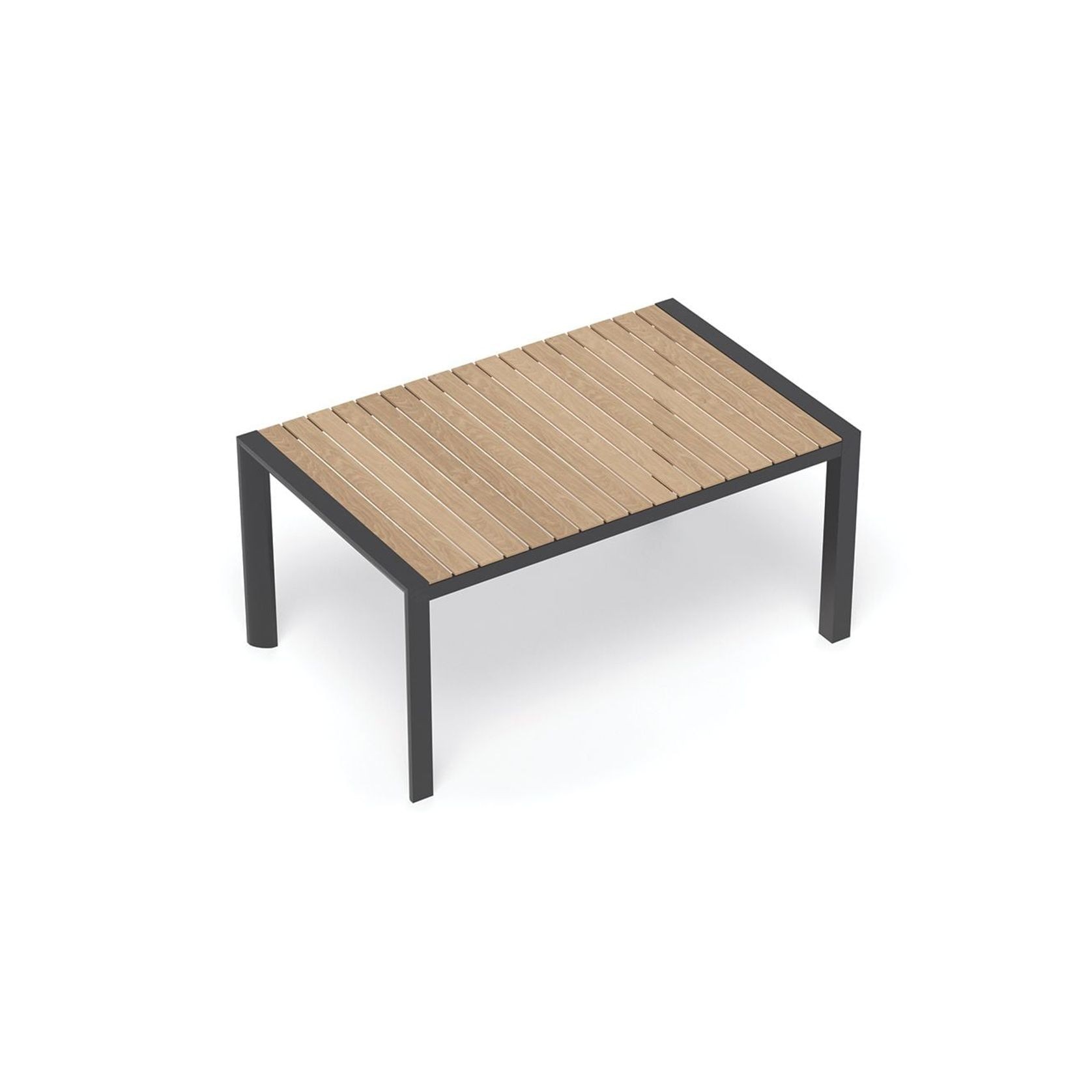 Vydel Table - Outdoor - 160cm x 100cm - Charcoal gallery detail image