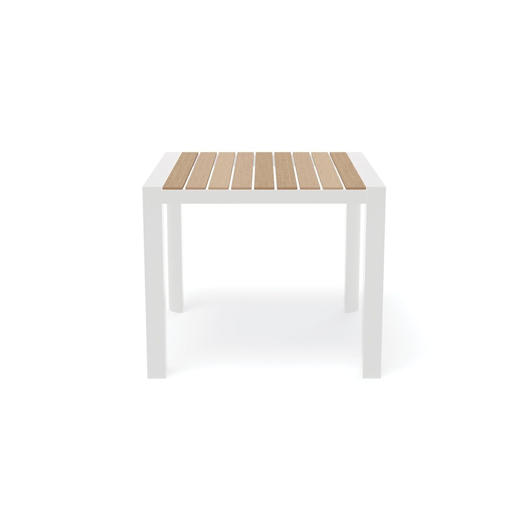 Vydel Table - Outdoor - 90cm x 90cm - White gallery detail image
