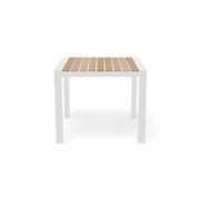 Vydel Table - Outdoor - 90cm x 90cm - White gallery detail image