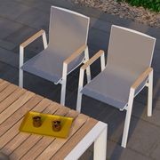Vydel Table - Outdoor - 160cm x 100cm - White gallery detail image