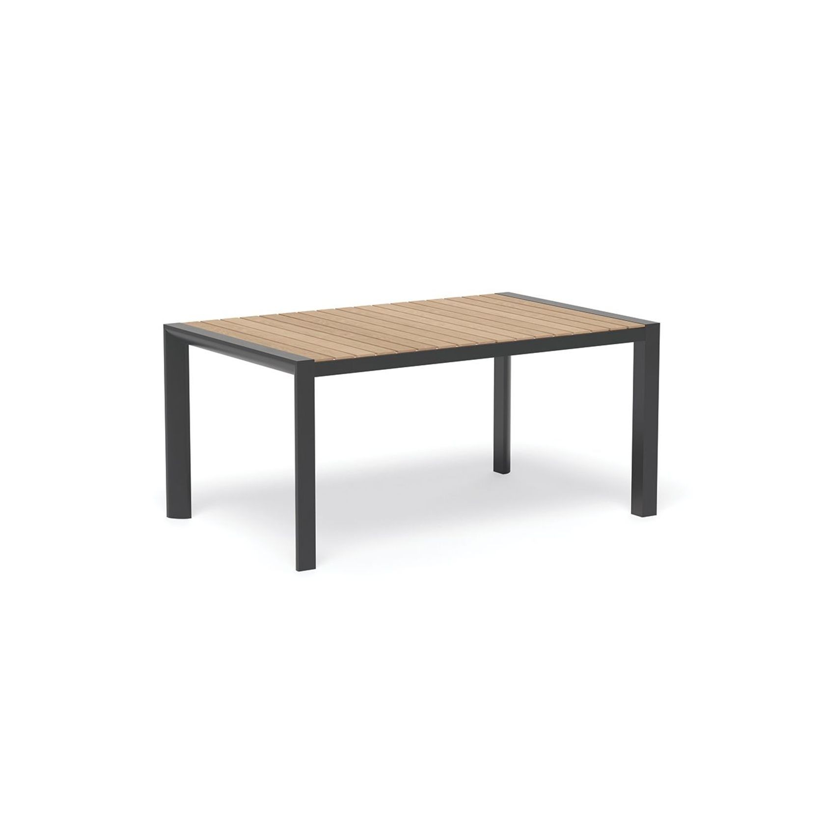 Vydel Table - Outdoor - 160cm x 100cm - Charcoal gallery detail image