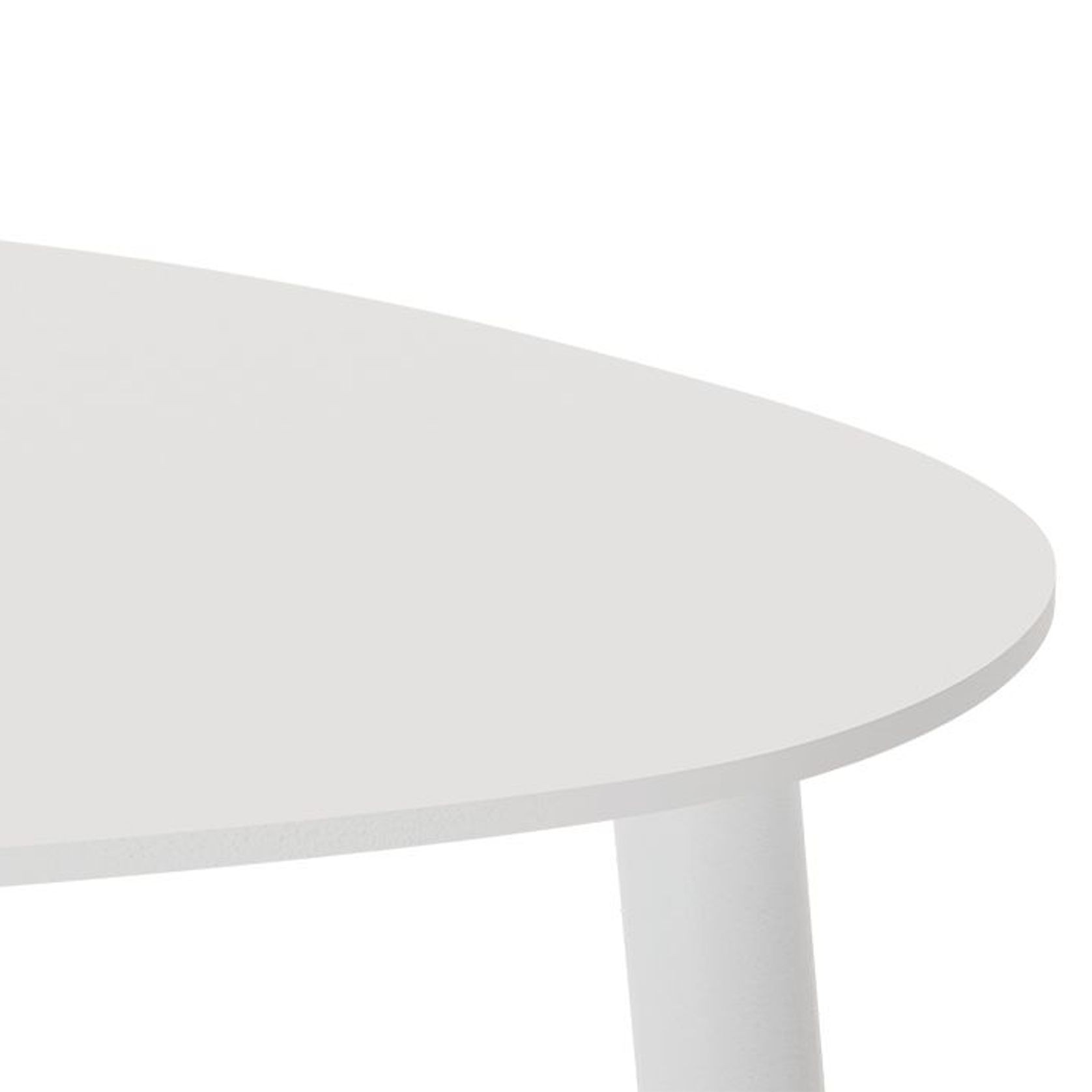 Cetara Side Table - Outdoor - White gallery detail image