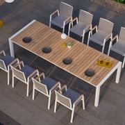 Vydel Table - Outdoor - 300cm x 110cm - White gallery detail image