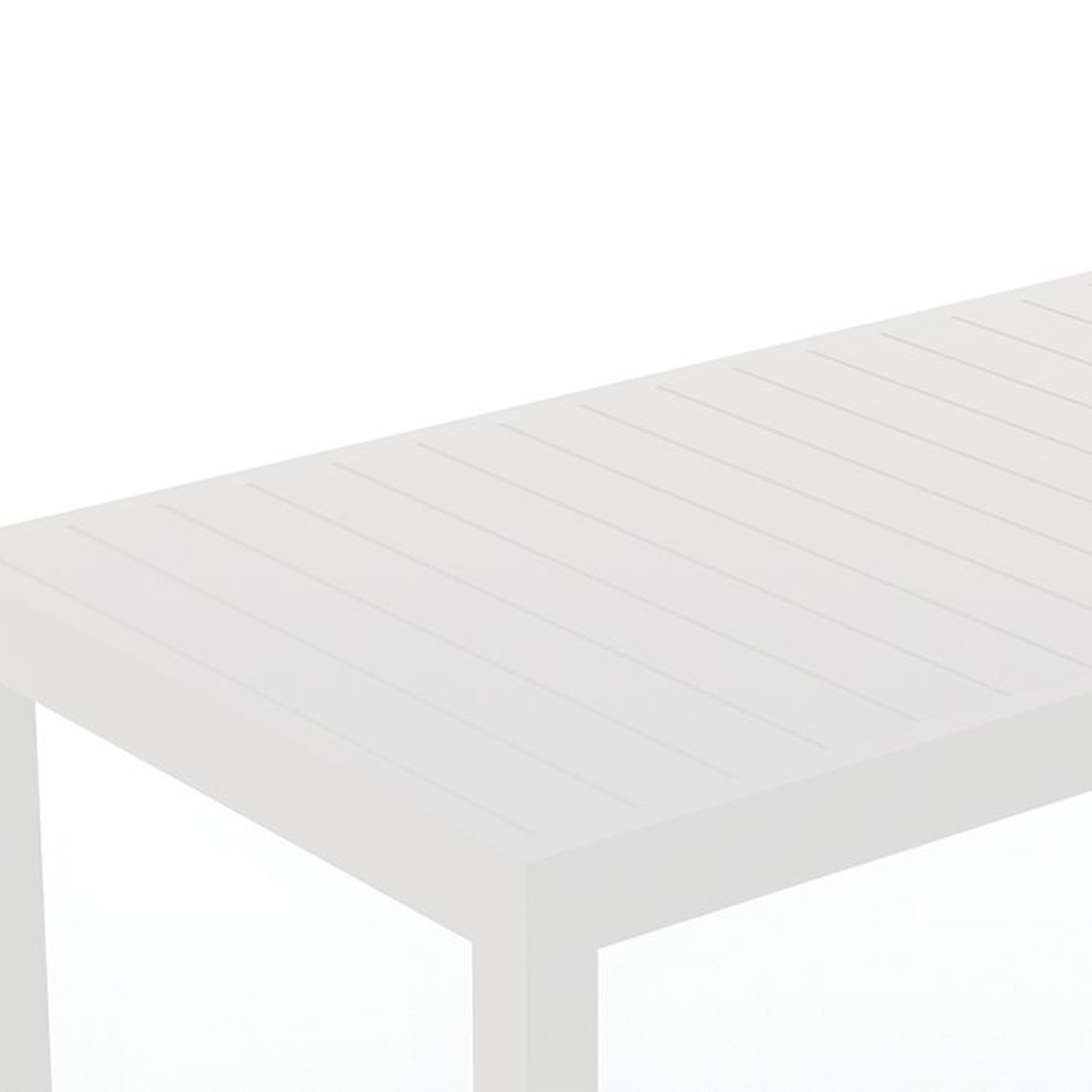 Halki Table - Outdoor - High Bar - 125cm x 65cm - White gallery detail image