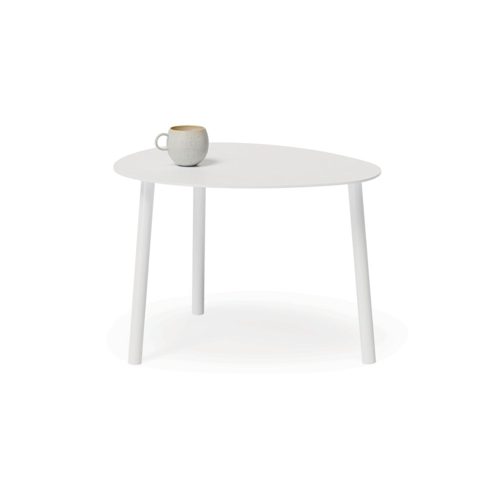 Cetara Side Table - Outdoor - White gallery detail image