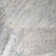 30mm Aqua Silver Travertine Pavers - Tumbled & Unfille gallery detail image