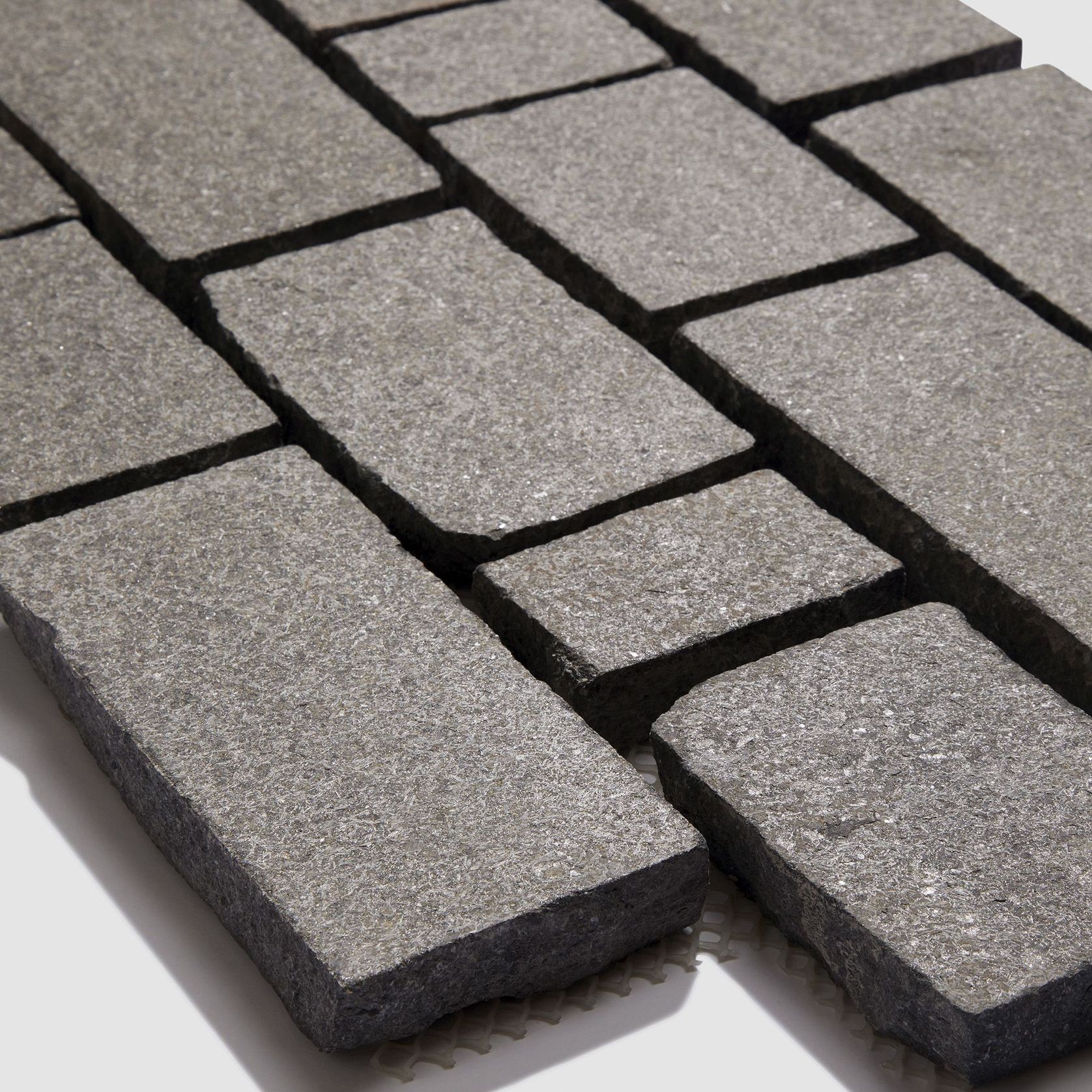 Charcoal Granite Rectangle Cobblestones gallery detail image