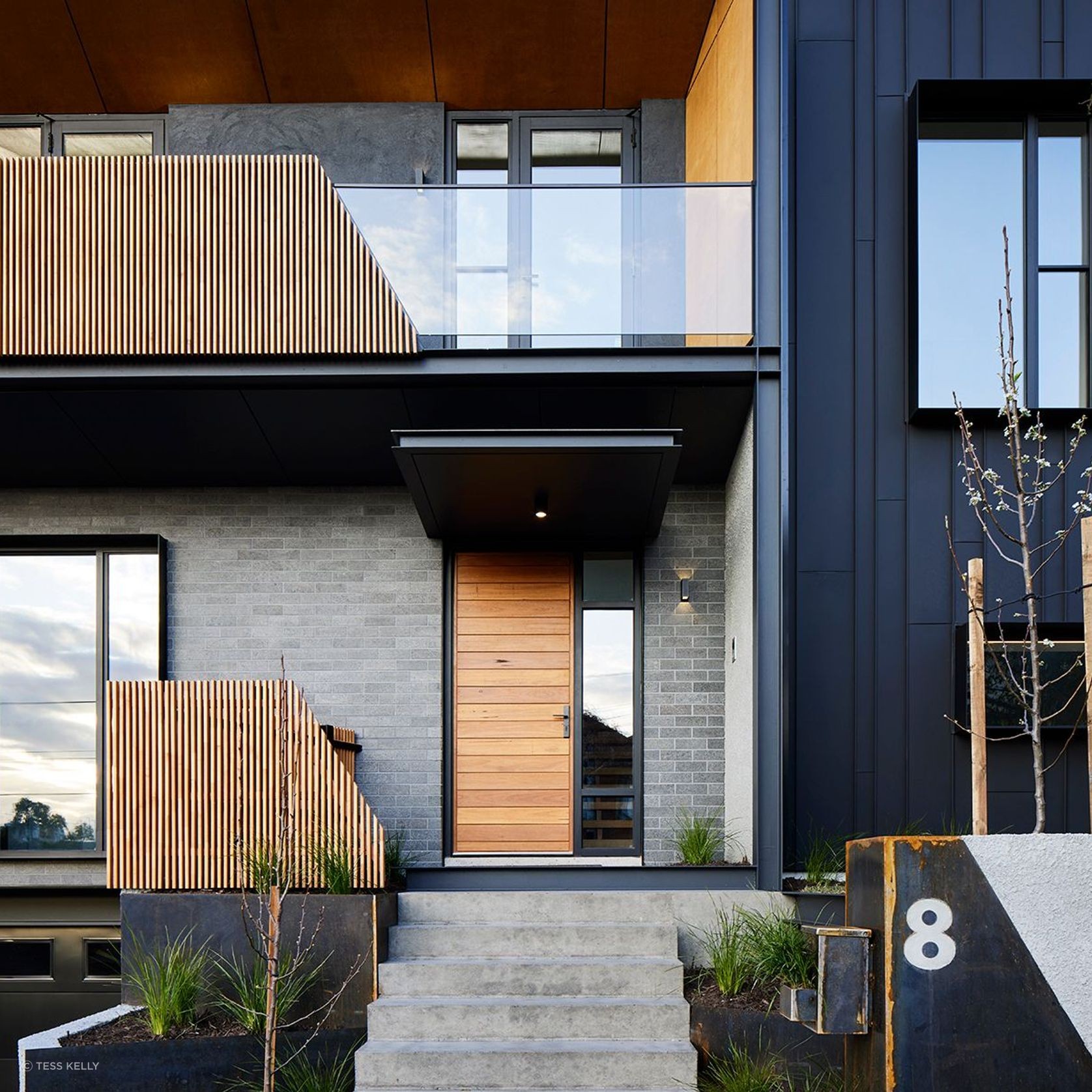 Flamed Grey tiles, Ascot Vale