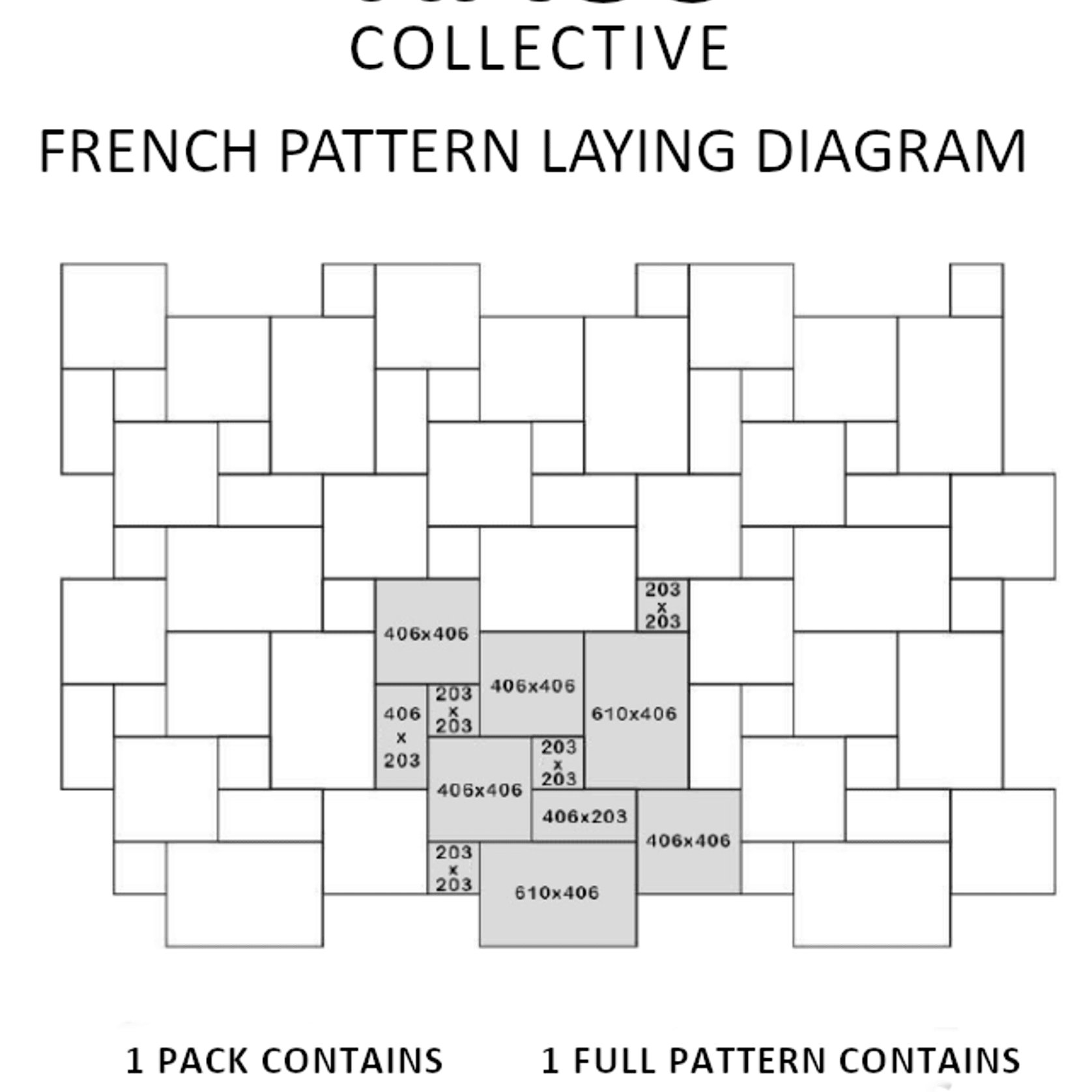 12mm Ivory Travertine French Pattern gallery detail image
