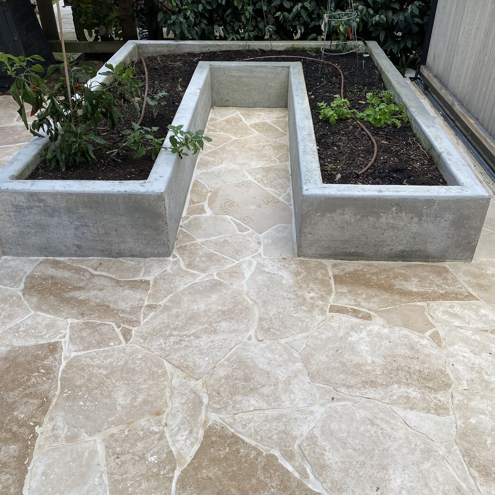 Classic Travertine Crazy Paving