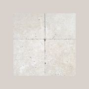 30mm Ivory Travertine Pavers - Tumbled & Unfilled gallery detail image