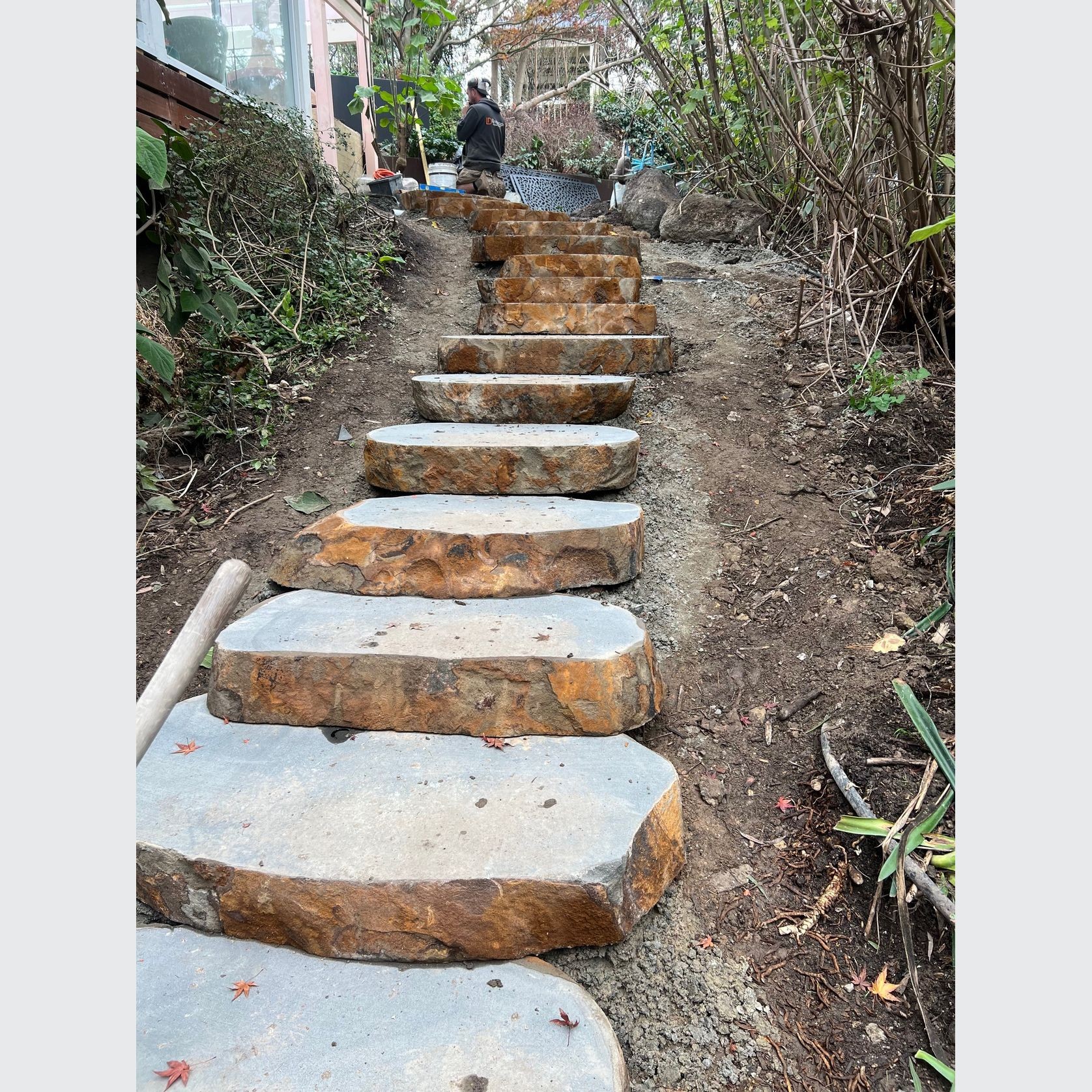 Steppers & Landscape Steps - Bluestone gallery detail image