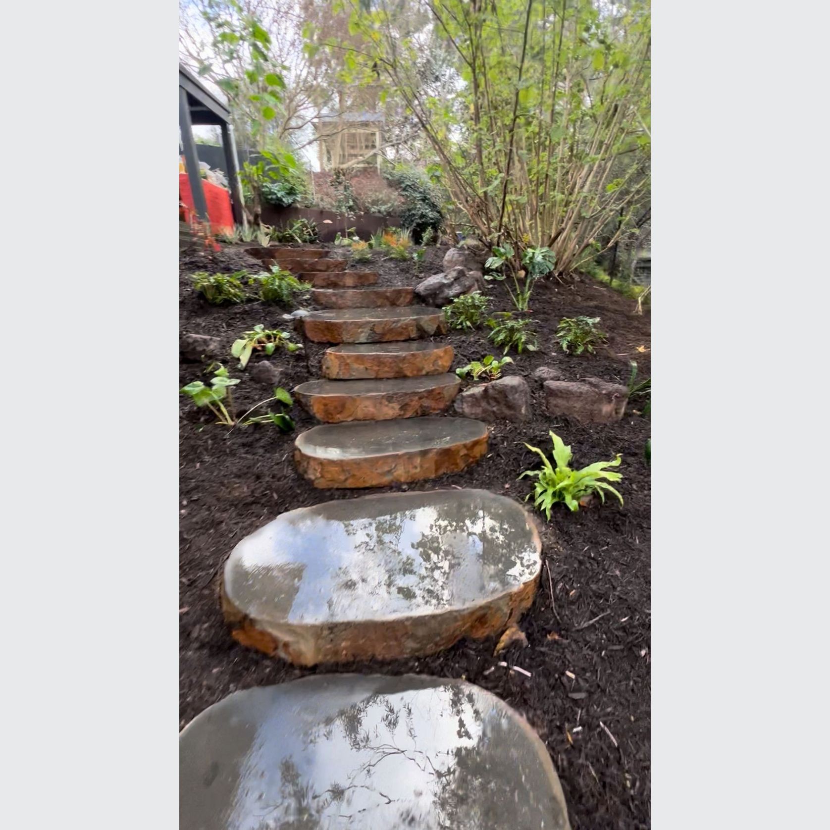 Steppers & Landscape Steps - Bluestone gallery detail image