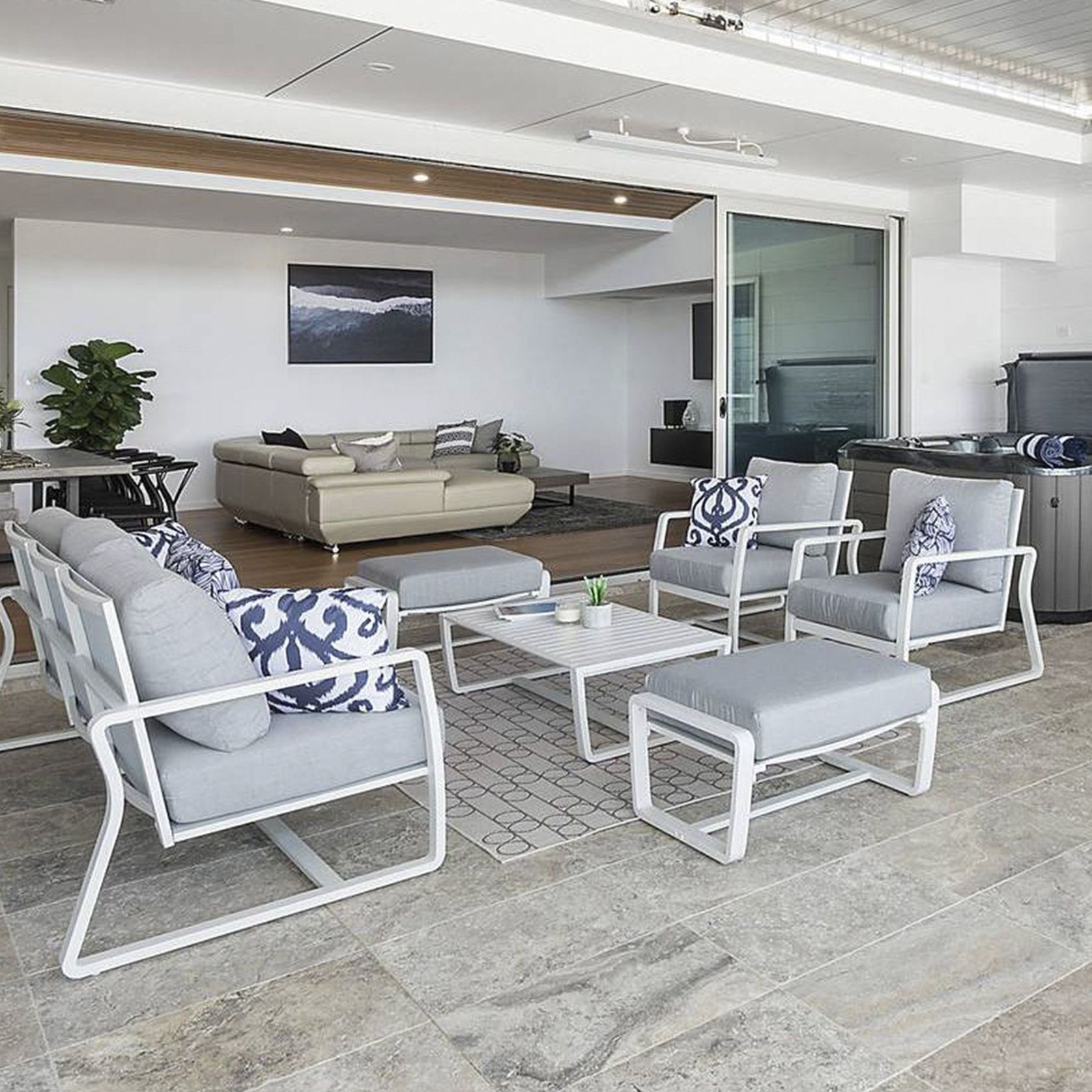 Silver Ash Premium Travertine gallery detail image