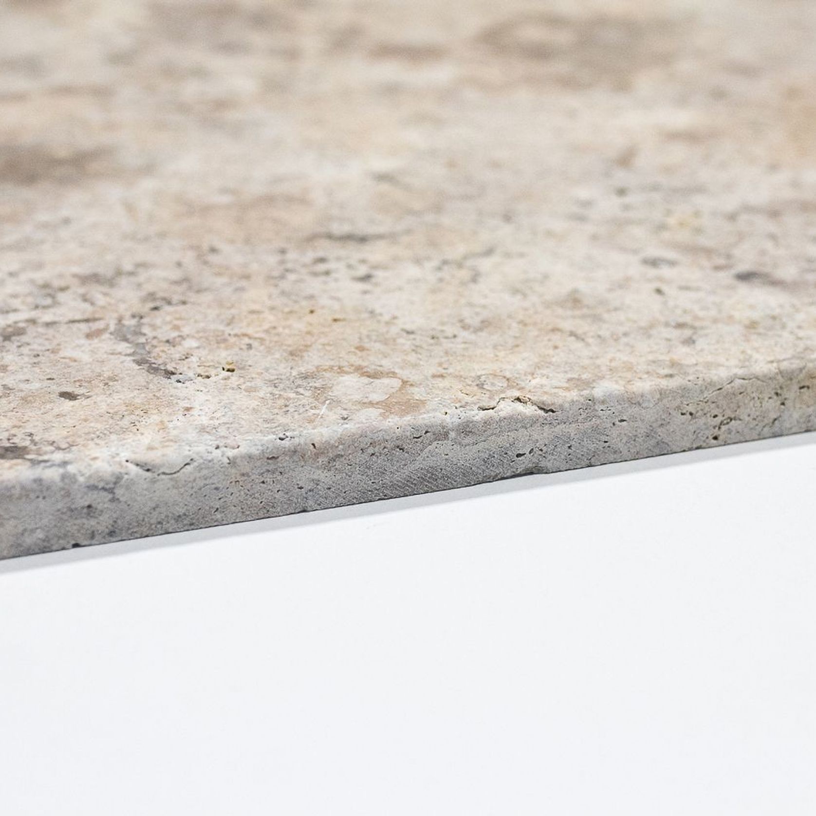 Sparta Silver Travertine Collection | Stone gallery detail image