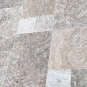 12mm Antique Silver Travertine French Pattern Tiles gallery detail image