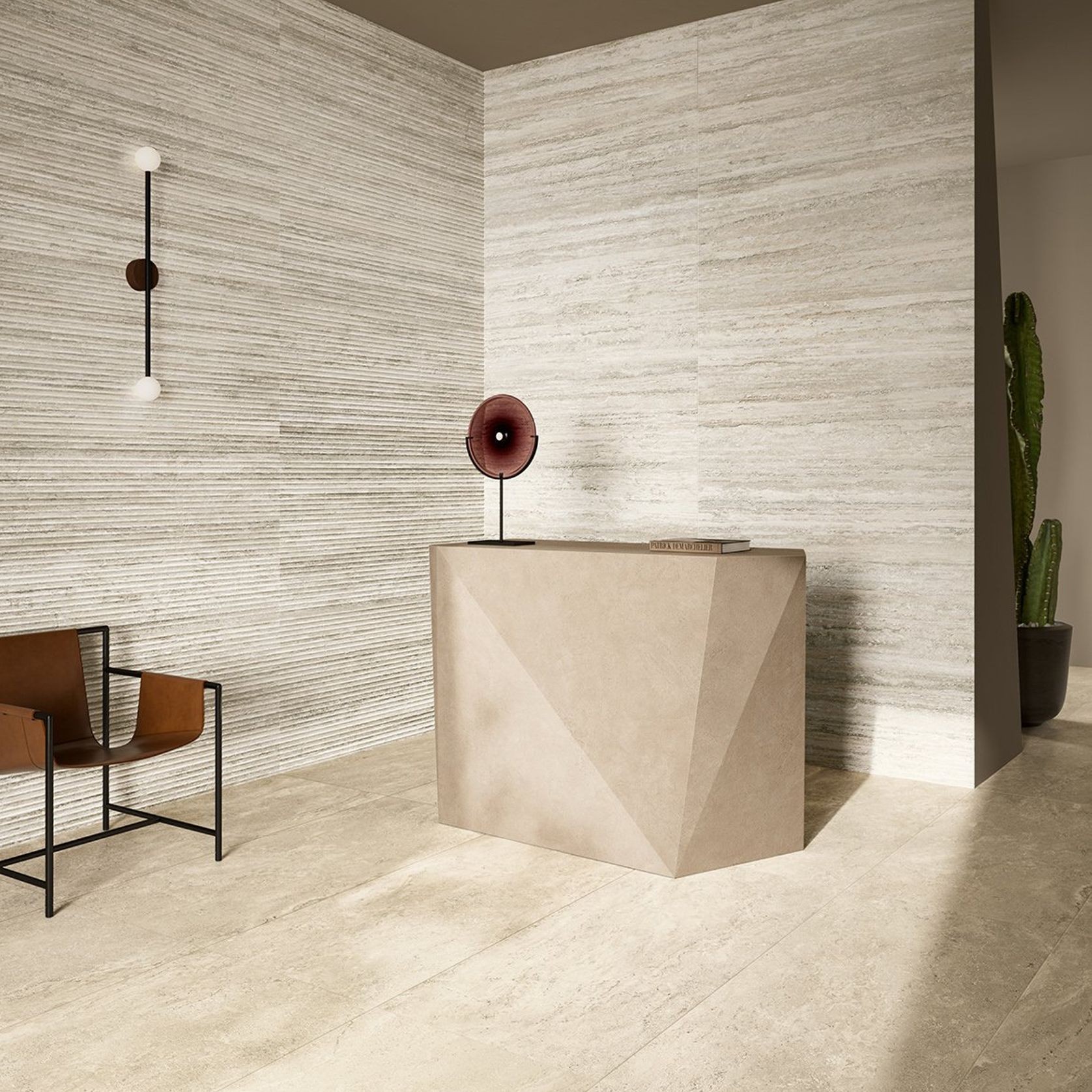 Verso Travertino Collection | Floor & Wall Tile gallery detail image
