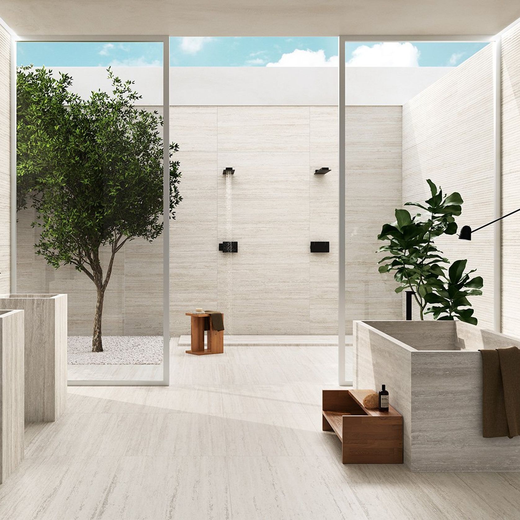 Verso Travertino | Floor & Wall Tile gallery detail image