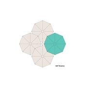 Eclipse 4m Octagonal Cantilever Outdoor Umbrella gallery detail image