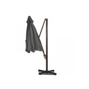 Garden Cantilever Round Umbrella for Outdoor Grey gallery detail image