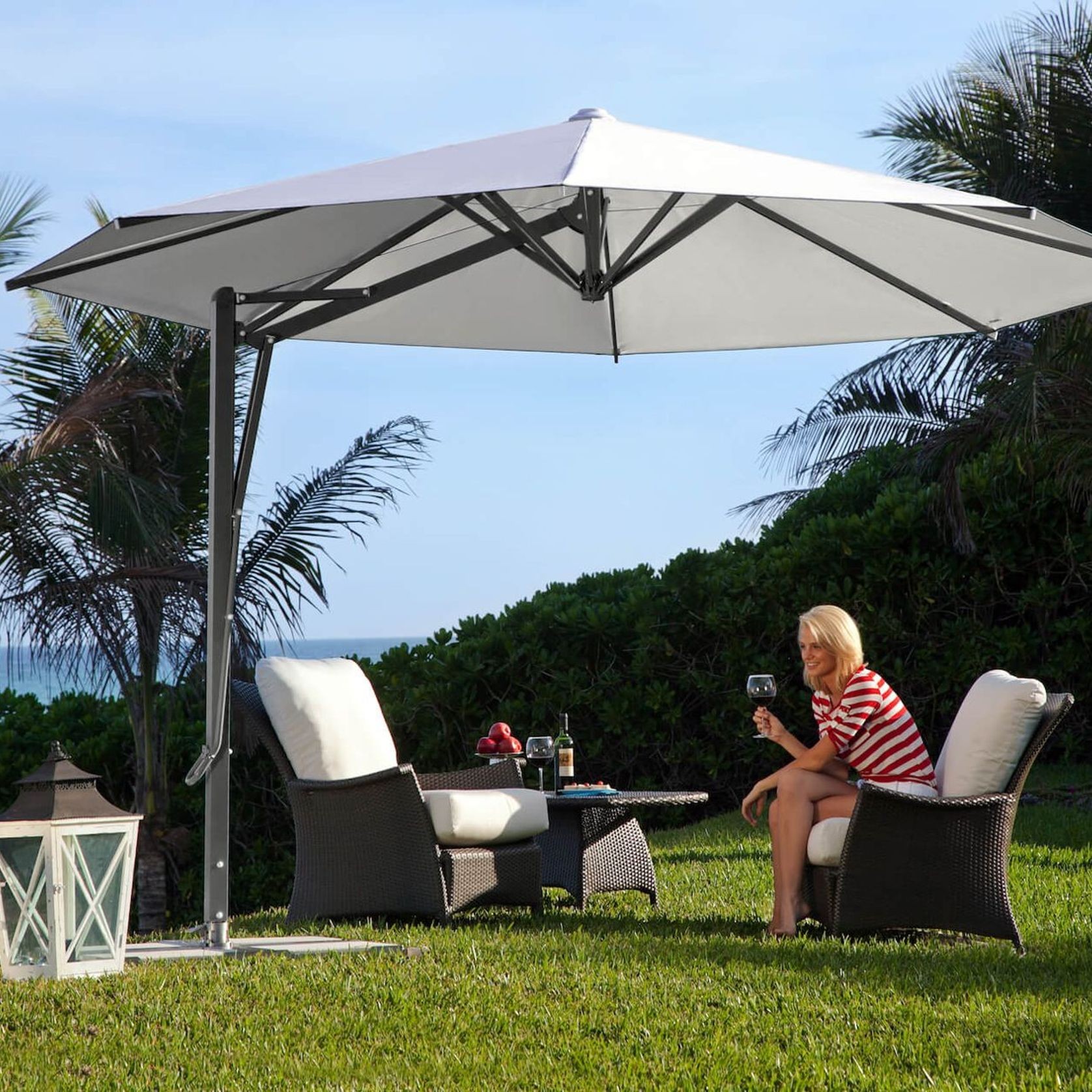 Belvedere Patio Umbrella | Caravita gallery detail image