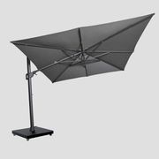 Malibu Cantilever Umbrella in Flanelle gallery detail image