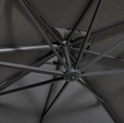 Malibu Cantilever Umbrella in Flanelle gallery detail image