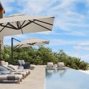 RIVIERA Sidepost Cantilever Umbrella - V4 Latest model gallery detail image