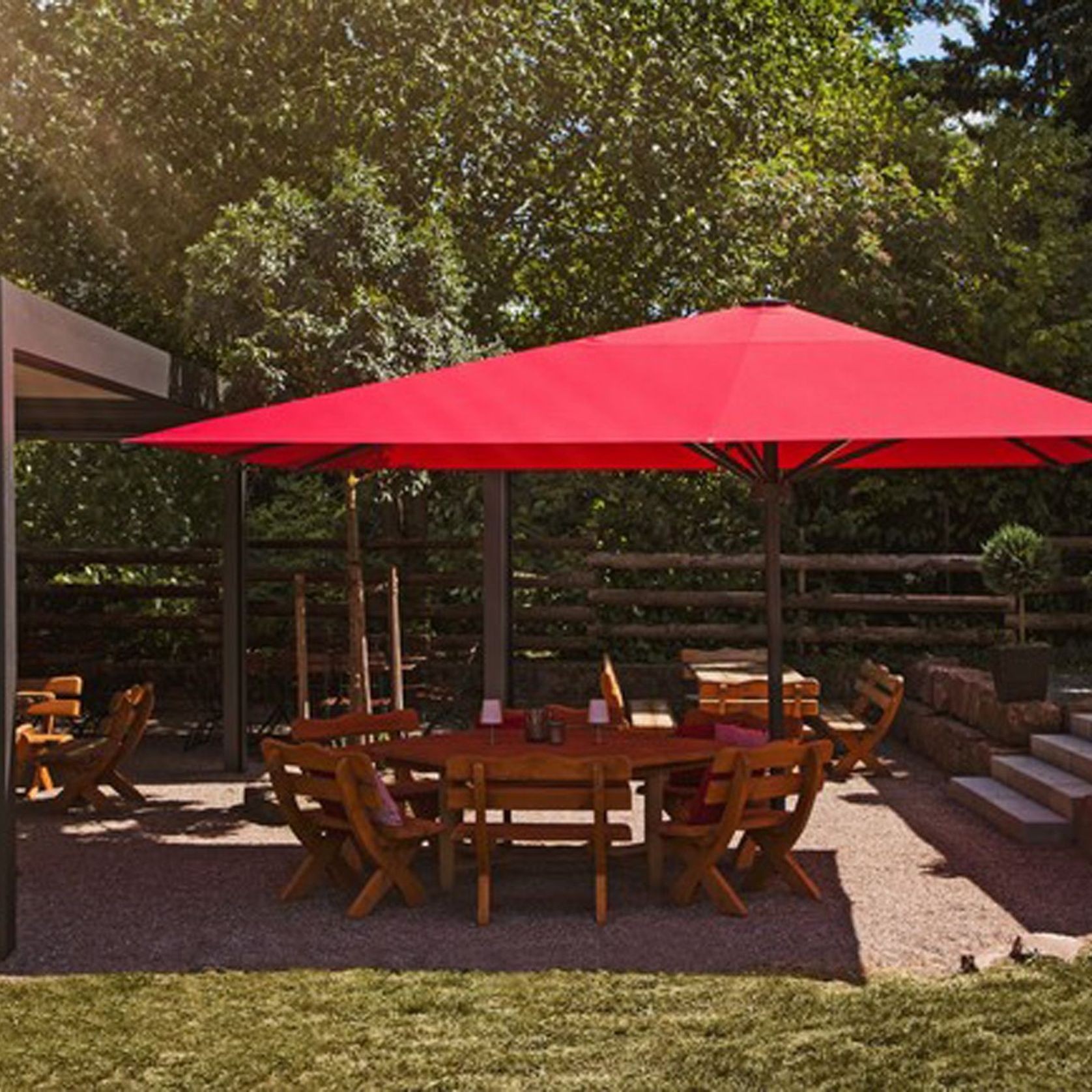 Big Ben Freestyle Patio Umbrella | Caravita gallery detail image
