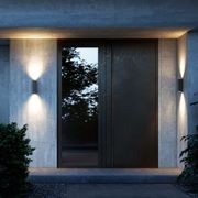 Cut Double Outdoor Wall Light gallery detail image