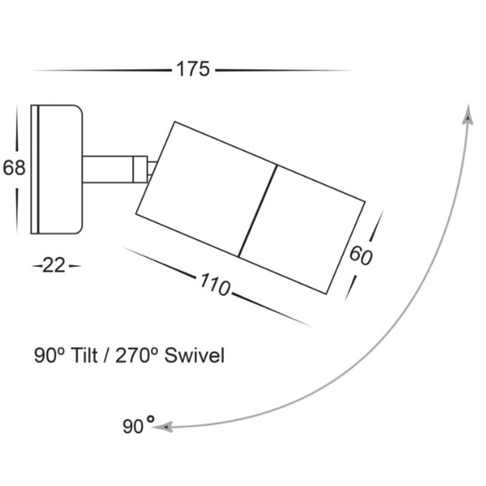 Mounted Single Adjustable Outdoor Light gallery detail image