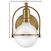 Hinkley Somerset Wall Light gallery detail image
