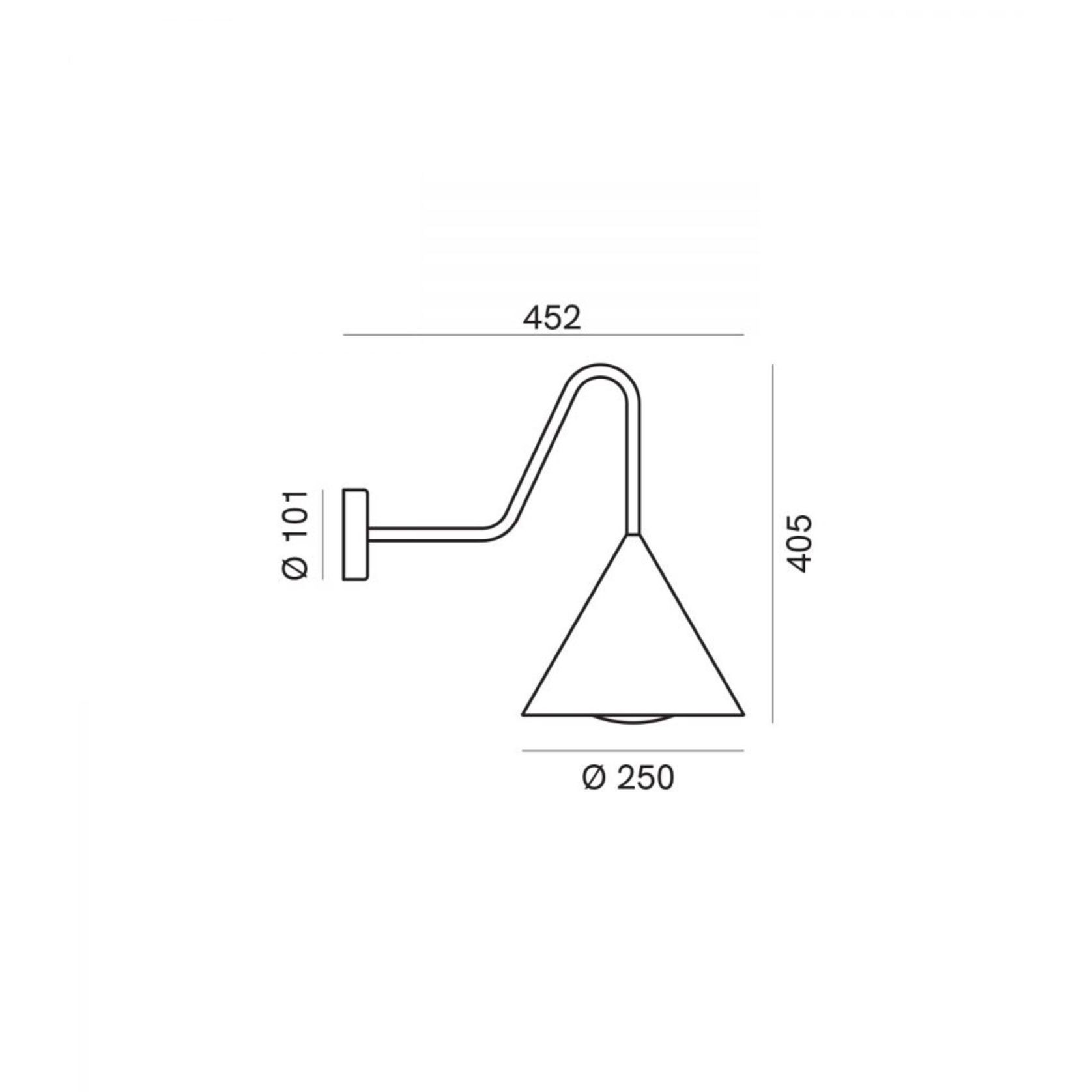 Cone Outdoor Wall Light gallery detail image
