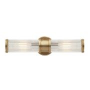 Allen Double-Light Sconce – Brass gallery detail image