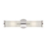 Allen Double-Light Sconce – Nickel gallery detail image