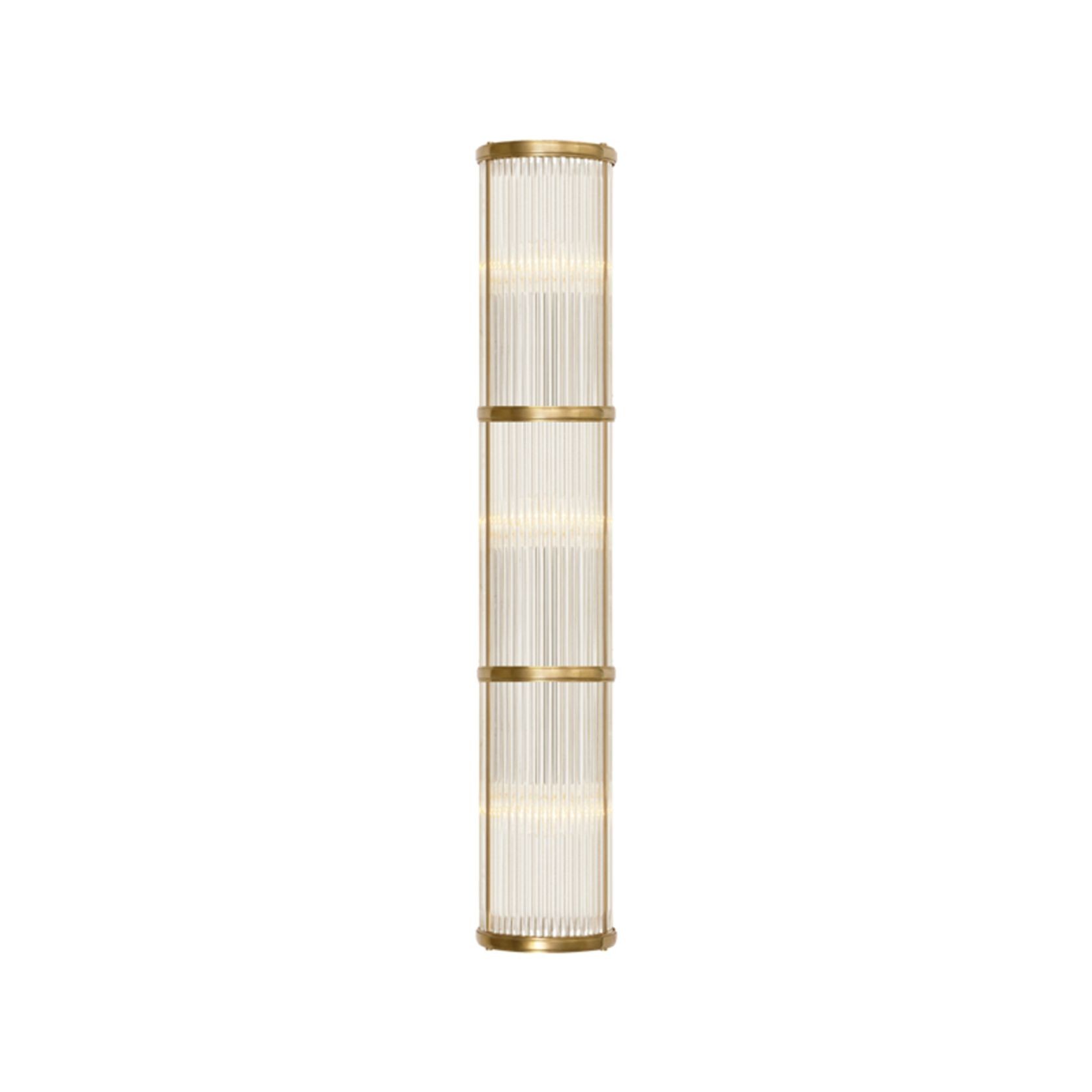 Allen Large Linear Sconce – Brass gallery detail image