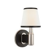 Riley Single Sconce – Nickel gallery detail image