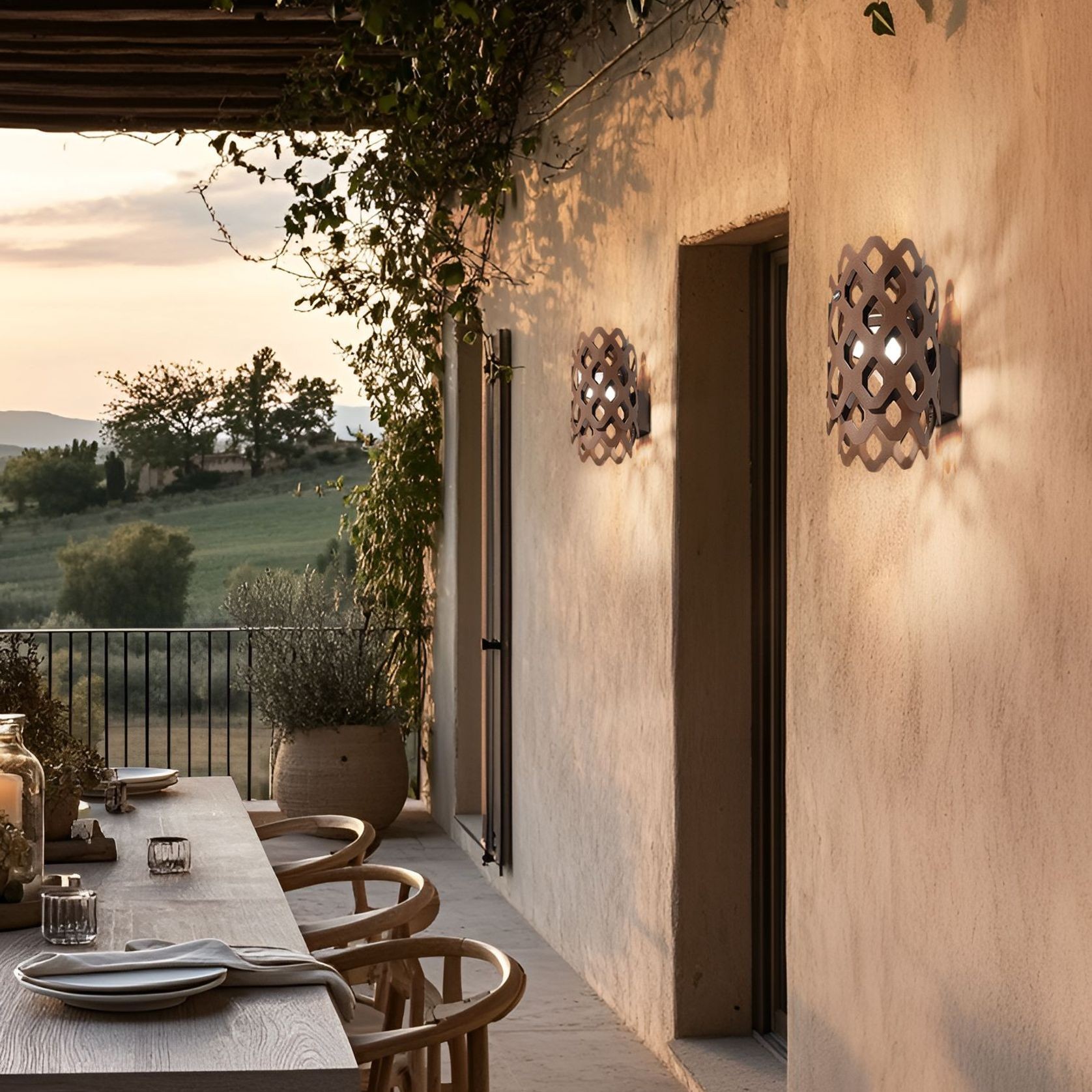 Charlotte Outdoor Wall Light IP65 gallery detail image