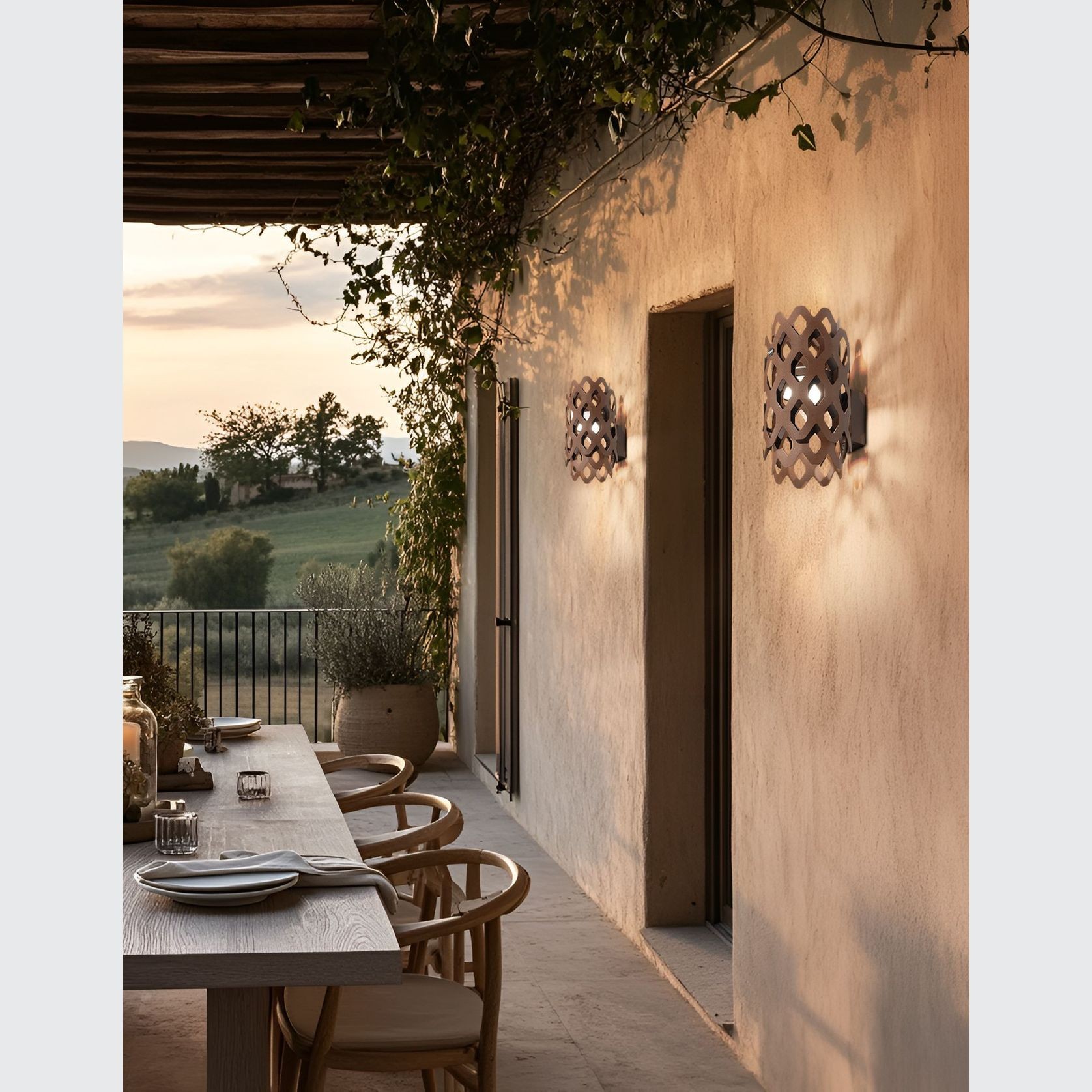 Charlotte Outdoor Wall Light IP65 gallery detail image