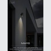 MARS DOUBLE | Outdoor Wall Light | 316 Steel gallery detail image