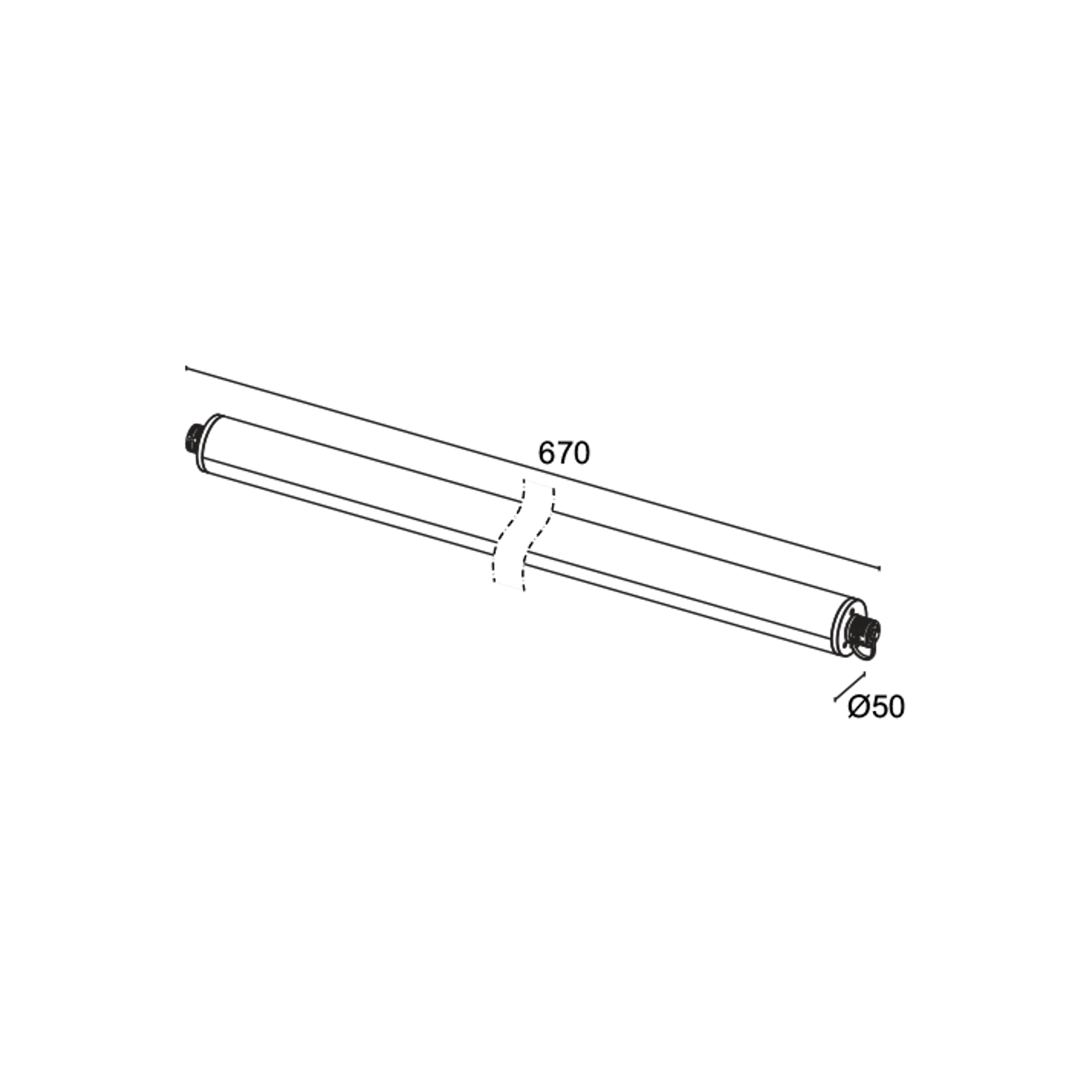 Linear Round Light Profile Outdoor IP67 gallery detail image