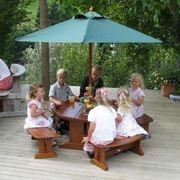 Outdoor Round Table Suite for Children gallery detail image